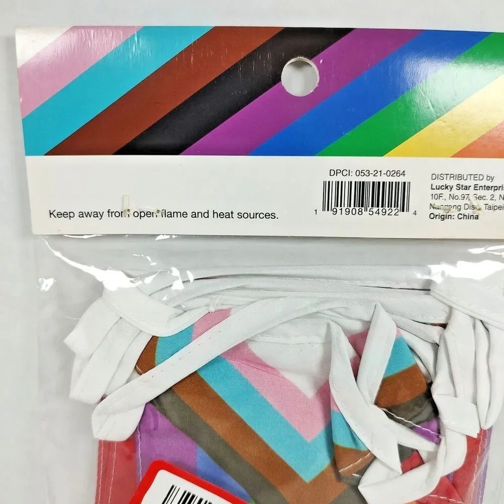 Multicolor Rainbow Flag Banner 6 ft Party Lawn Garden School Church Home Bedroom